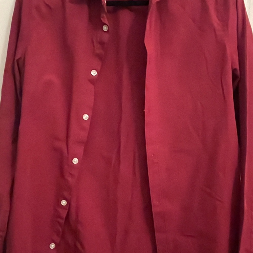 H&M Slim Fit Red Shirt